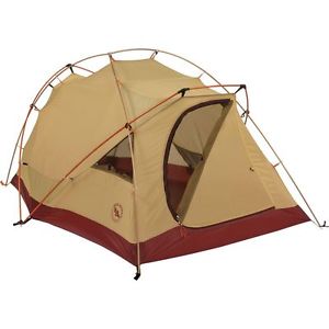 Big Agnes Battle Mountain Tent: 2-Person 4-Season Orange/Red One Size