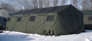 BaseX 307 Military tent HDT 18' x 35'