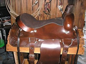 WESTERN 18" ROPING or TRAIL SADDLE, Tack, Equestrian
