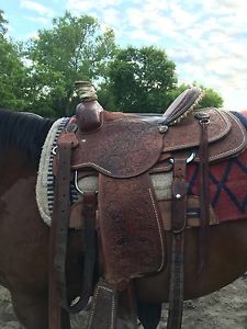 Cool Horse 14.5" Roping Saddle
