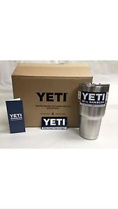 Six - 6 packs of Brand New YETI Rambler 30 oz tumblers with lids! 36 Cups total!