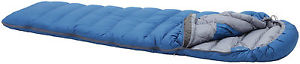 ExpedVersa 600 Sleeping Bag (700 Duck Down)-Blue-Medium-Left