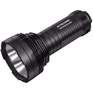 NEW NITCOR Tm16 Tiny Monster Flashlight, Black, 4000 Lm, 4x 18650