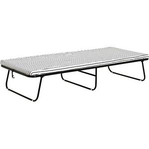 Sussi Black Folding Bed/Cot w/2" Wide Frame Foam - Comfort, 220 Pound Limit