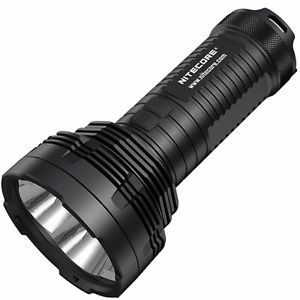 NEW NITCOR Tm16gt Tiny Monster Flashlight, Black, 3600 Lm, 4x 18650
