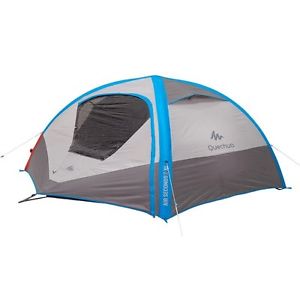 Quechua Air XL Inflatable Tent 3 Man, grey