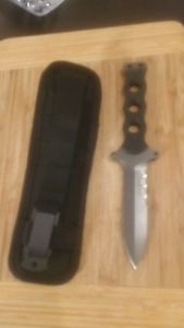 EICKHORN  S.E.K.MARINE DOPPELSEITIG TEILVERZAHNT UNBENUTZT KYDEX TOP