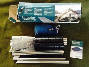 Thermarest Ultralight Backpacking Cot with Pillow - Regular Size - Made in USA