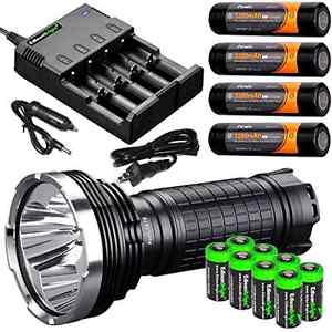 FENIX TK75 2015 Edition 4000 Lumen quad CREE XM-L2 U2 LED Flashlight with Four F
