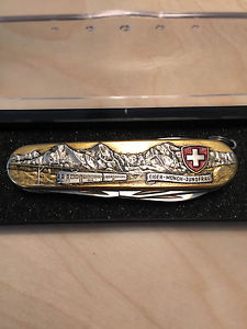 Victorinox Limited Edition Jungfrau Eiger Munch Swiss Army Knife RARE 1 of 3