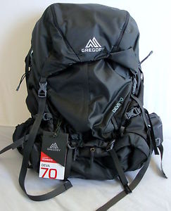 Gregory Deva 70 Backpacking and Hiking Backpack - Charcoal Gray - Small