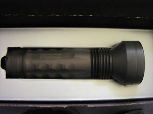 SUREFIRE MILLENIUM SERIES M6 MAGNUMTLIGHT WITH RED FILTER AND EXTRA LAMP IN BOX
