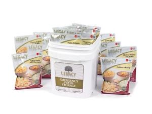 Emergency Survival Food Storage - 60 Large Servings