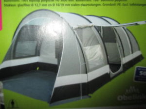 Obelink Bahama 4   Top 4 Personen Zelt, einmalig aufgebaut mit Rechnung NP 299 €