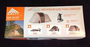 NEW Kelty Mach 4 Air Tent - 4 Person 3 Season Camping - Never Used