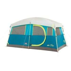 Coleman Tenaya Lake Tent 6-person Fast Pitch Cabin With Cabinets