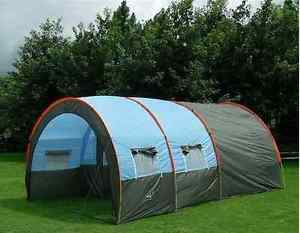 8-12 Persons Outdoor Tents Large Camping Party Tents Double Layer 1 Hall 2 Room