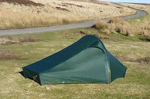 Nordisk Telemark 1 LW Tent (green), outdoors backpacking hiking camping travel
