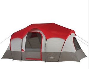New Camping Tent 7 Person Outdoor 2 Room Dome Hiking & Music Festival Shelter