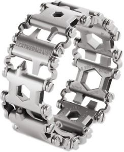 Leatherman Stainless-Steel Tread Bracelet Multitool 831998 - New!!