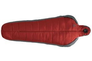 Sierra Designs Mobile Mummy Synthetic - 2.5 Season Sleepingbag-Red Dahlia-Long