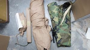 USMC 2 Man Tactical Combat Tent & Rain Fly EUREKA! Diamond Brand GI Issue - MINT