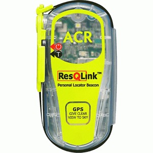 NEW ACR 2881 ResQLink+ PLB, GPS, Strobe, 30hr, floats