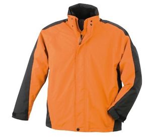 James & Nicholson - Dopeljacken Two In One, Giacca Uomo, Arancione (pop-orange/b