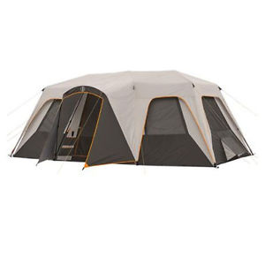 New 12 Person 3 Room Instant Cabin Tent Outdoor Camping 18' x 11' Shield Serie