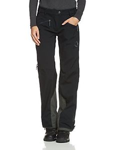 Mammut, Pantaloni Donna Terza, Nero (Black), 40