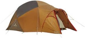 Snow Peak Landbreeze 6-Person Fly Sheet Tent, Beige/Gray/Cream/Brown