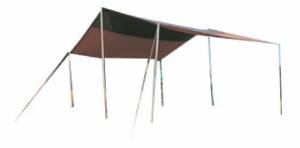 Snow Peak Shield Recta Tarp, Medium, Beige/Grey