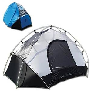 Backside T-4 2 person 4 season Tent (Light Blue/Black)