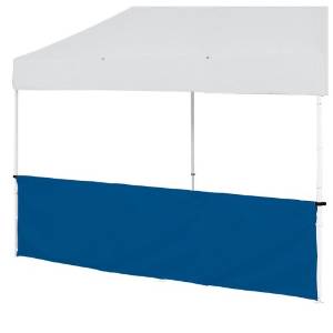 E-Z UP 15' Railskirt with Hardware, Blue