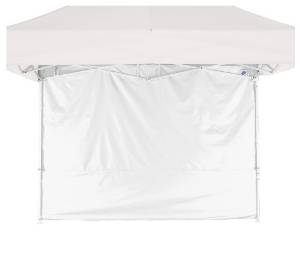 E-Z UP Eclipse  8' Sidewall, White, Truss Clips