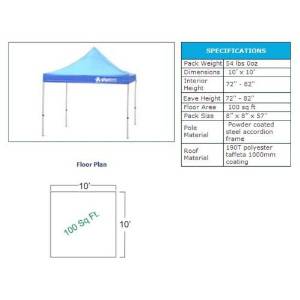 Gigatent Giga Classic Canopy Tent - Blue