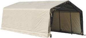 ShelterLogic 95370 Grey 14'x24'x12' Peak Style Shelter