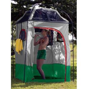 Deluxe Camp Shower and Enclosure Camping Shower Tent Privacy Shower Room (54 x 54 x 87)