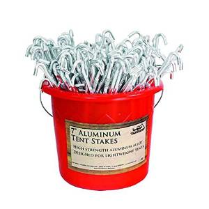 Aluminum Tent Peg Bucket