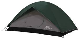 Trek Tents 217 Nylon Taffeta 3 Person Dome 80" x 106" Tent w/ Rain Fly