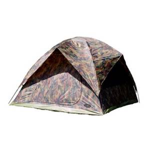 Tex Sport Square Dome Tent Camouflage Headquarters
