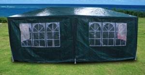 New 20'x10' Outdoor Party Wedding Tent Gazebo Events Pavilion - Green