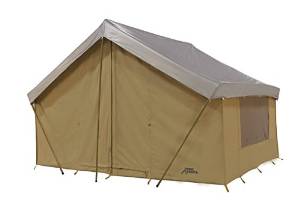 Trek Tents 245C Cotton Canvas Cabin Tent, 9 x 12-Feet, Beige