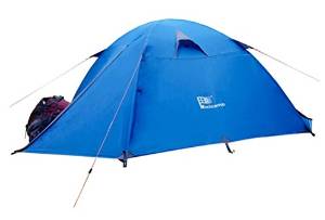 SANKE Outdoor Camping Tent 4-5 Person 4 Season Backpacking Double Bedroom Blue