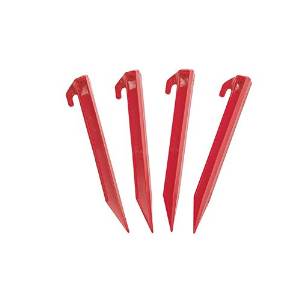 PLASTIC TENT STAKE - 9 IN - BULK, Case of 200