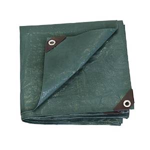 RIP STOP TARP - 24 FT X 36 FT - GREEN, Case of 2