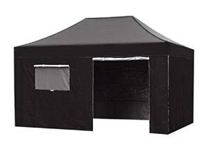 Eurmax premium pop up canopy tent white with walls