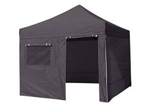 Eurmax STD easy pop up canopy tent white with walls