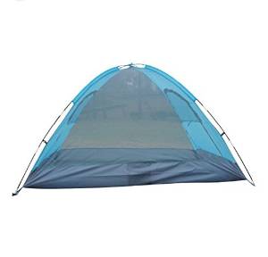 ZJKC&reg; 3 to 4 person One Room Double Layer Cabin Tent 210T Polyester PU3000mm Waterproof 210D Nylon Oxford Floor sheet, Lightweight 7.7lbs Camping Tent