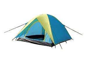 ZJKC&reg; 3 to 4 Person 5.5 lbs Double Layer Rainfly Alpine Camping Tent 78.7'' x 70.9'' x 51.2'' 100% Waterproof 210T plaids waterproof flysheet Dome Tent